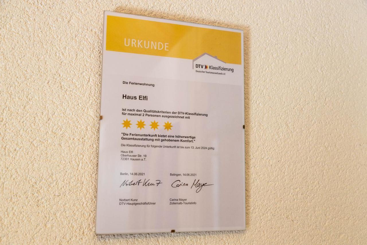 Haus Elfi Apartment Hausen am Tann Екстериор снимка